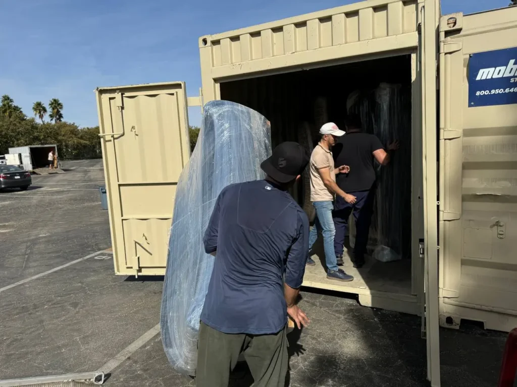 Local movers in Alhambra carefully packing and transporting household items