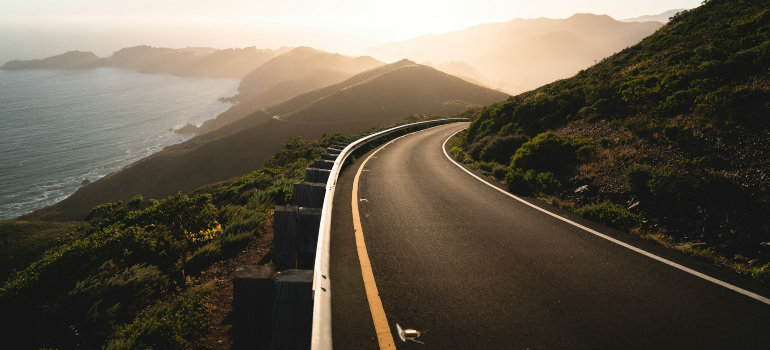 Road in California 