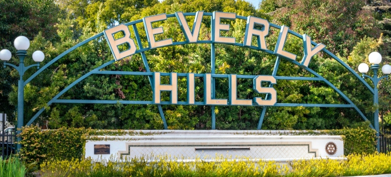 Sign in Beverly Hills 