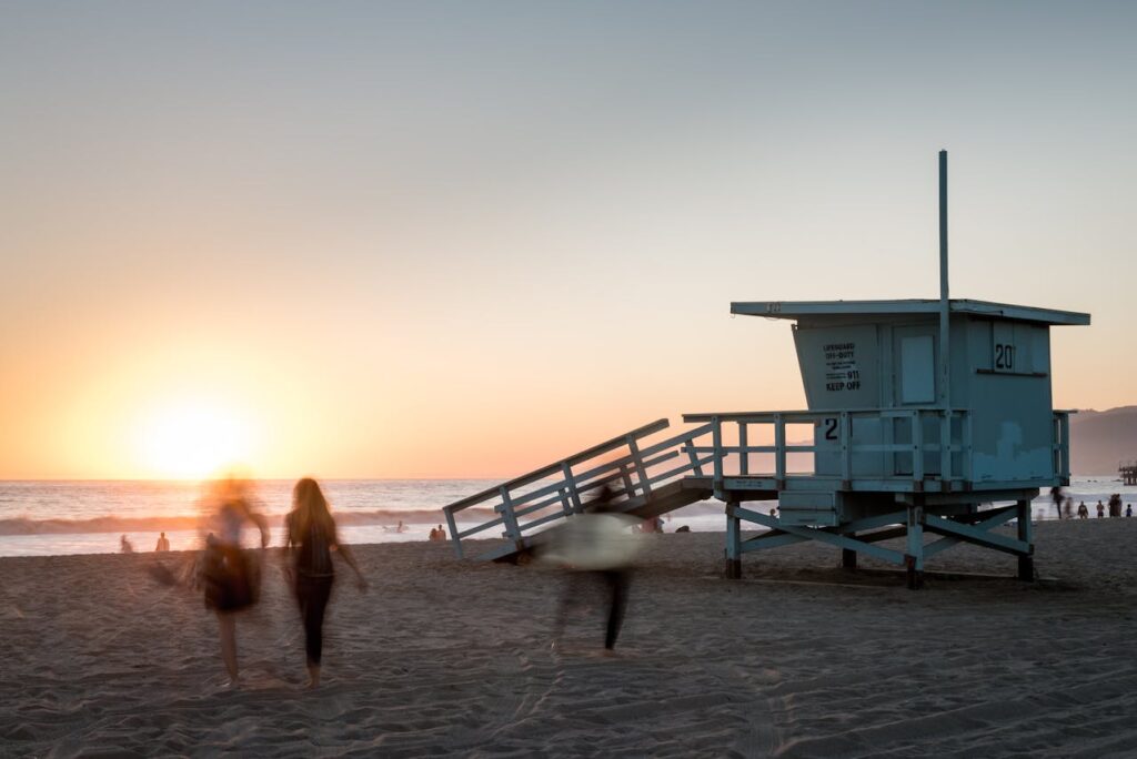 A pier in Santa Monica