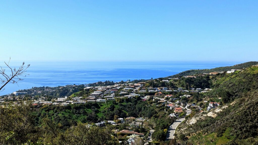 a view when moving to Pacific Palisades