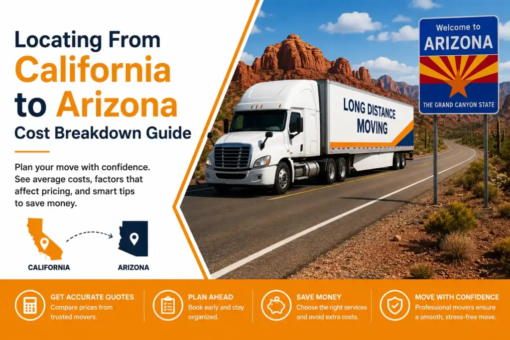 California to Arizona