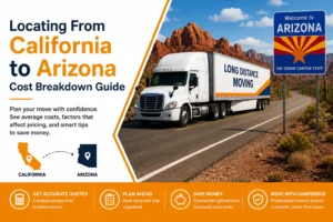 California to Arizona