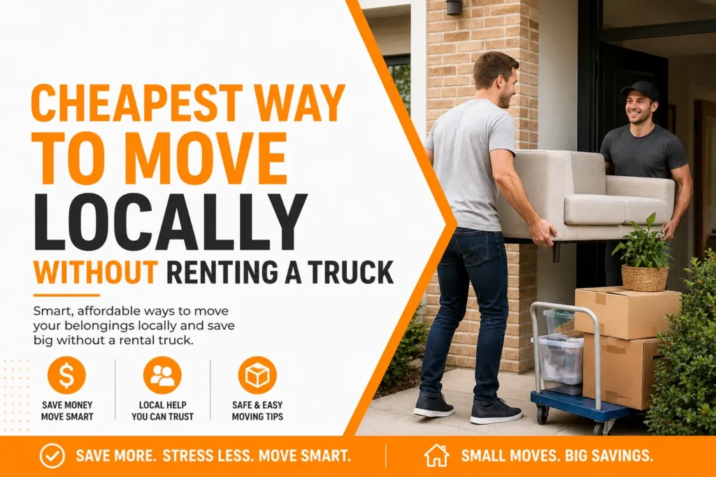 Cheapest Way to Move Locally