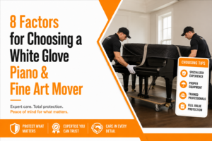 8 Factors for Choosing a White Glove Piano & Fine Art Mover
