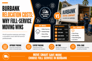 Burbank Relocation Costs Why Full-Service Moving Wins