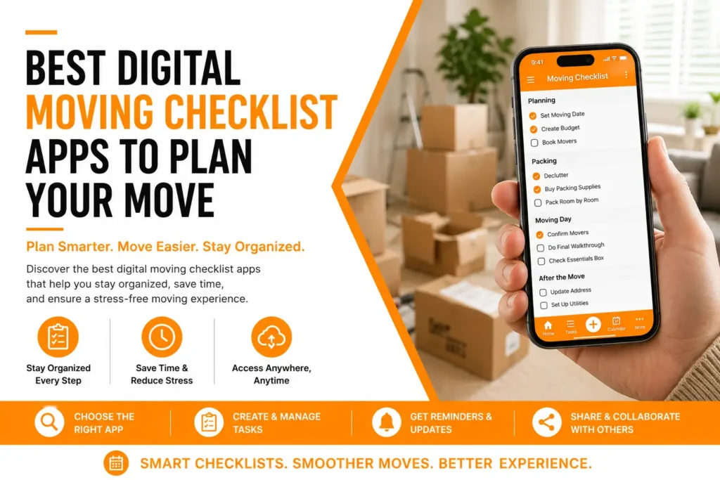Digital Moving Checklist