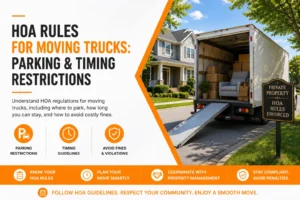 Rules for Moving Trucks