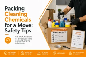 Packing Cleaning Chemicals